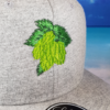 Hopfen hellgrau Cap Flexfit – Bild 3