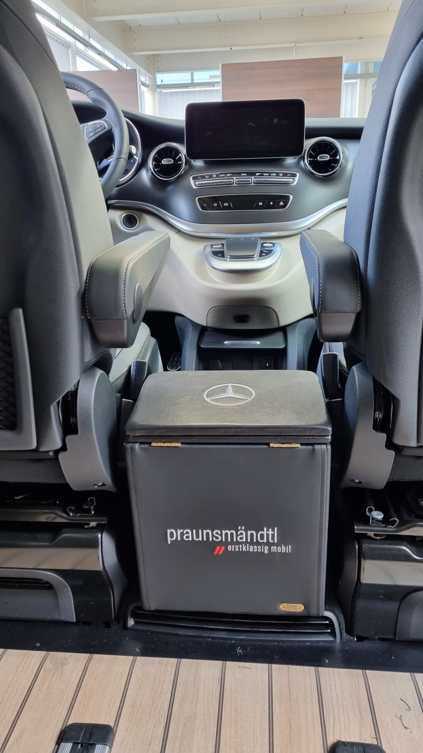 Mittelkonsole Armlehne Aufbewahrungsbox Grau passt für Mercedes V-Klasse  W447 kaufen